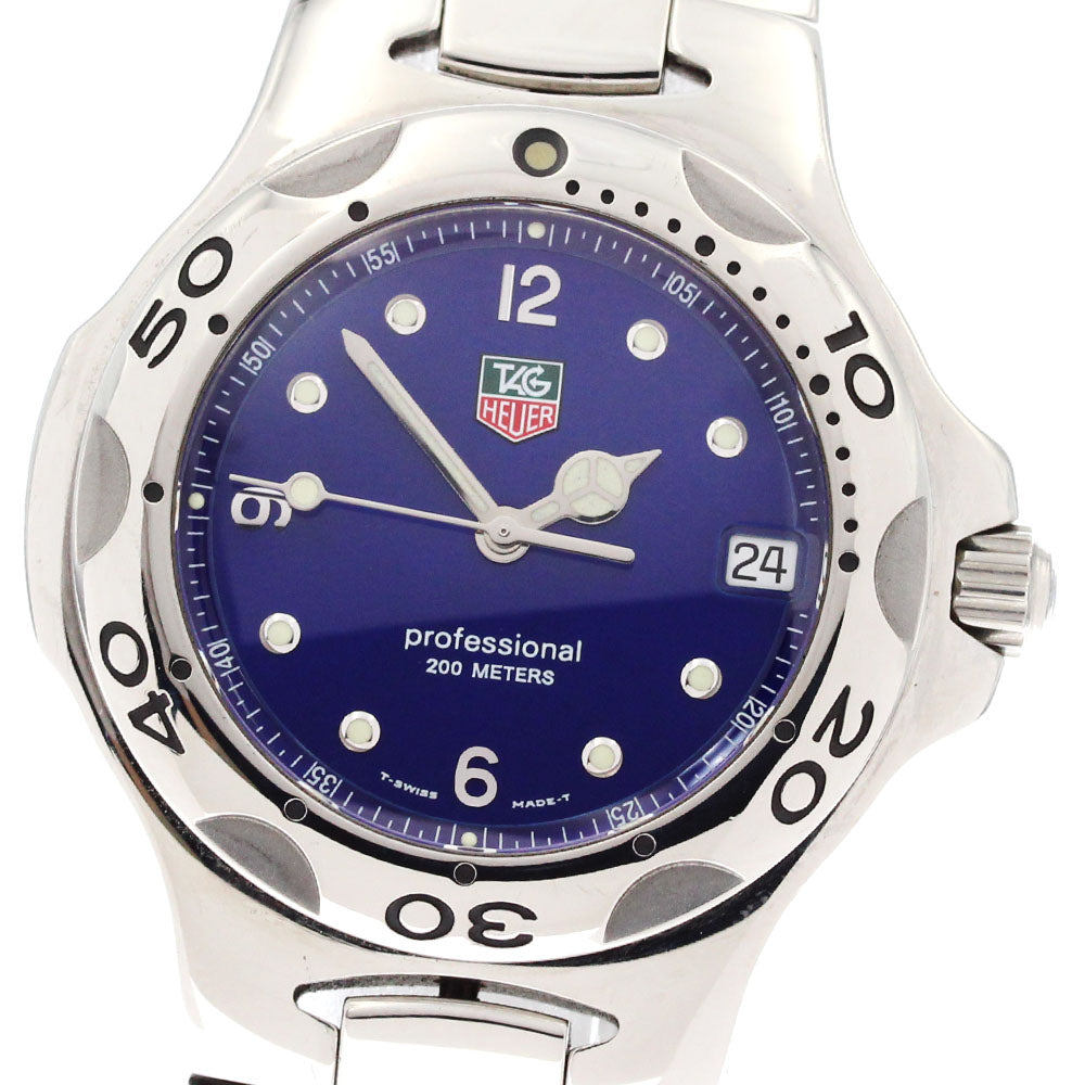 TAG HEUER Kylium WL1116 Date blue Dial Quartz Men's Watch_883279