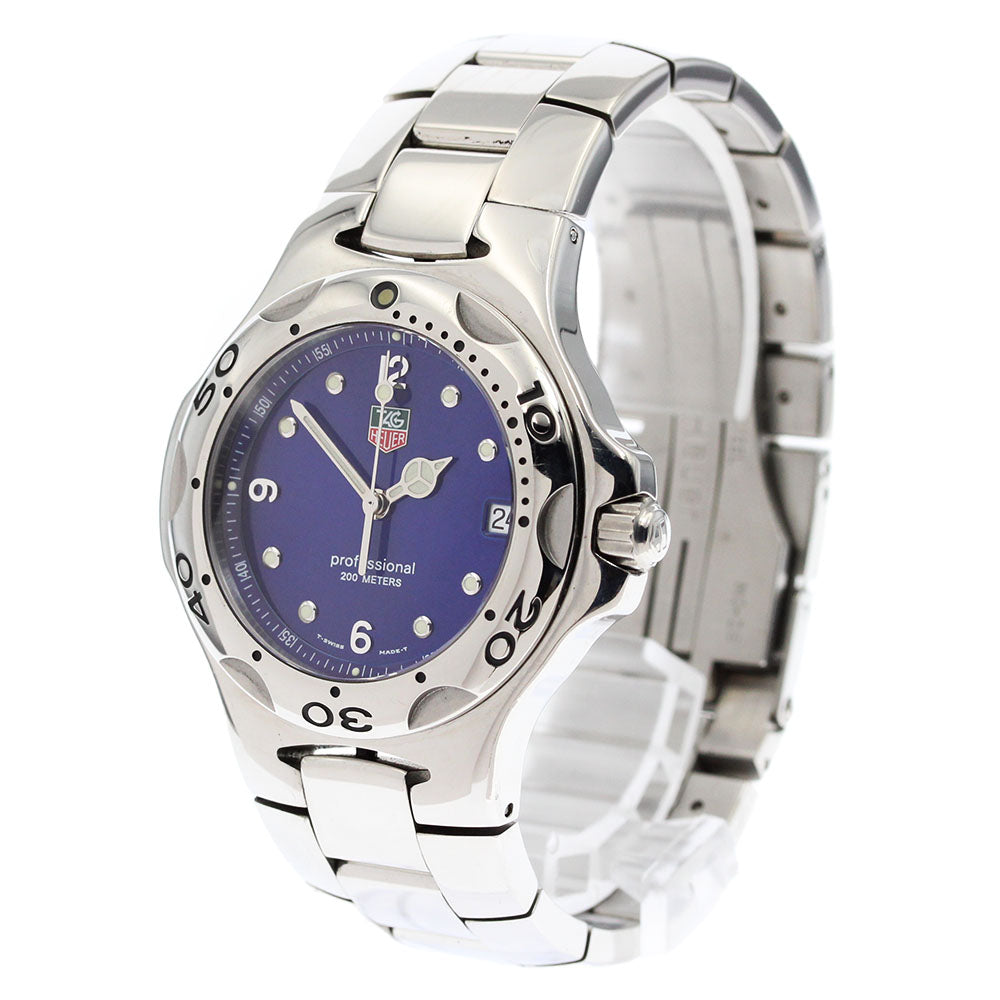 TAG HEUER Kylium WL1116 Date blue Dial Quartz Men's Watch_883279