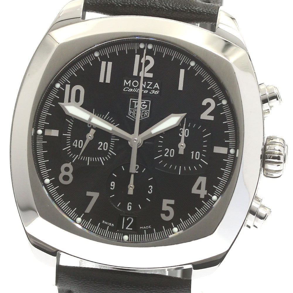 TAG HEUER Monza CR5110 Caliber 36 Chronograph black Dial Automatic Men's_883301