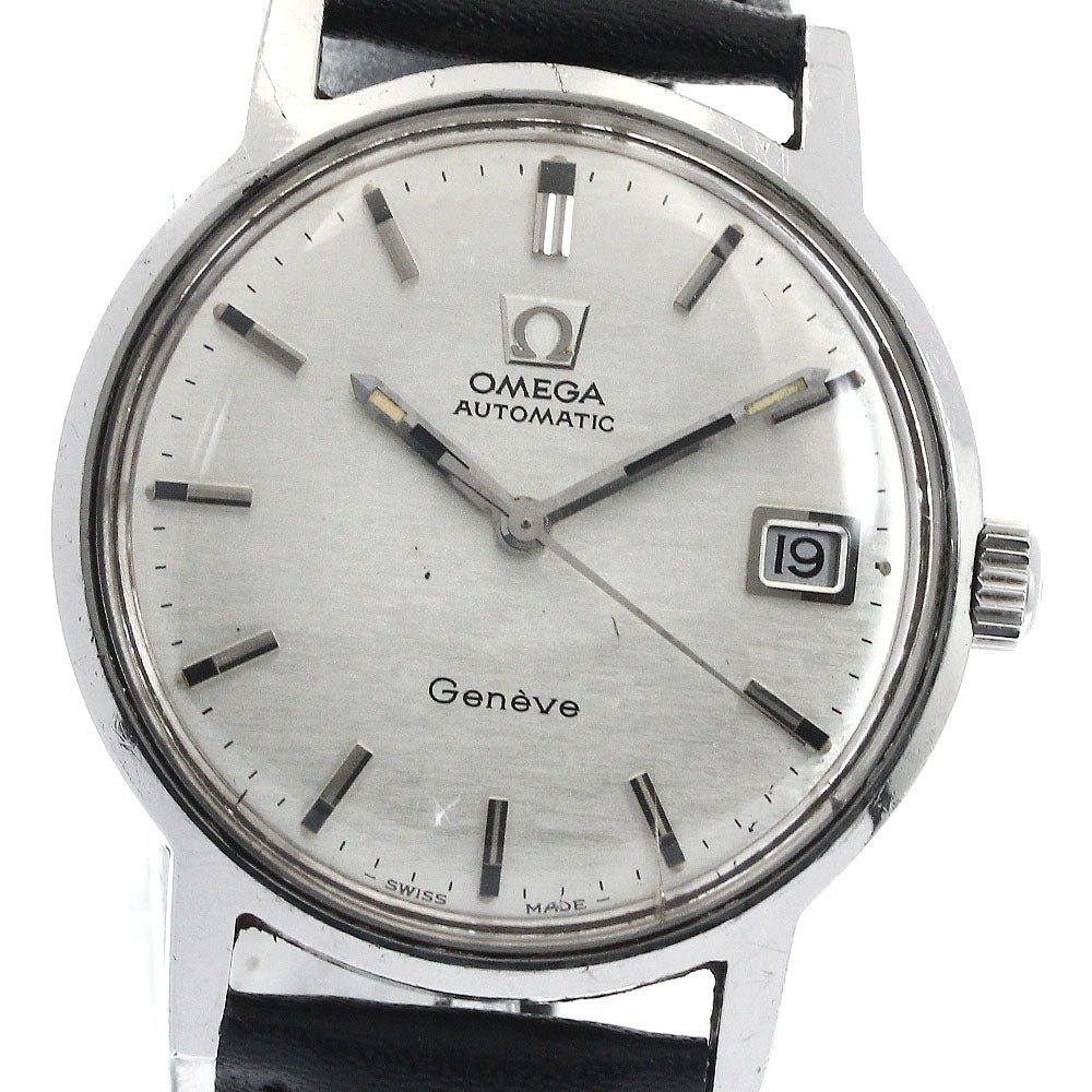 OMEGA Geneve 166.070 Cal.565 Date Silver Dial Automatic Men's Watch_883320