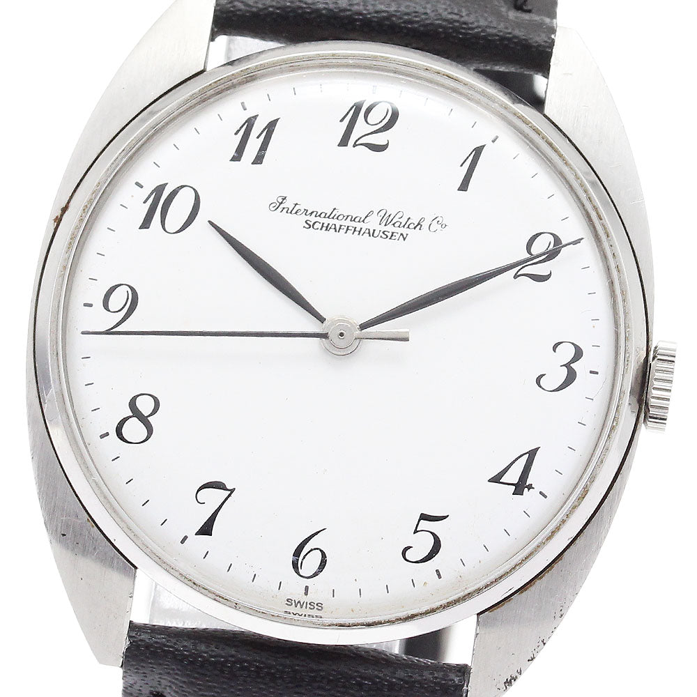 IWC SCHAFFHAUSEN Vintage cal.402 white Dial Hand Winding Men's Watch_883321
