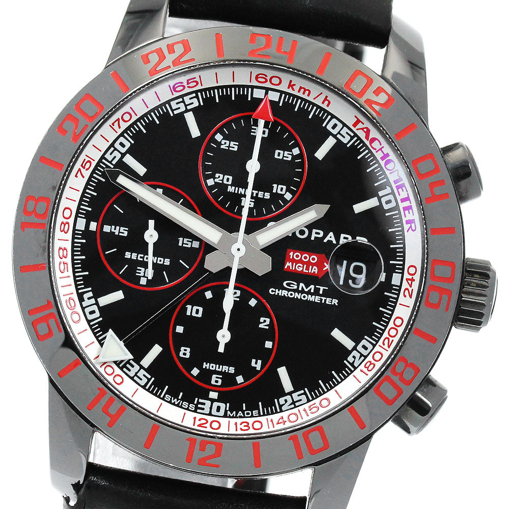Chopard Mille Miglia 8992 GMT Chronograph Black Dial Automatic Men's_883329