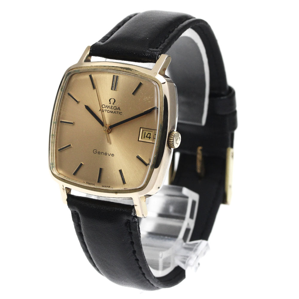 OMEGA Geneve 162.0060 Square Cal.1012 Date Automatic Men's Watch_883345
