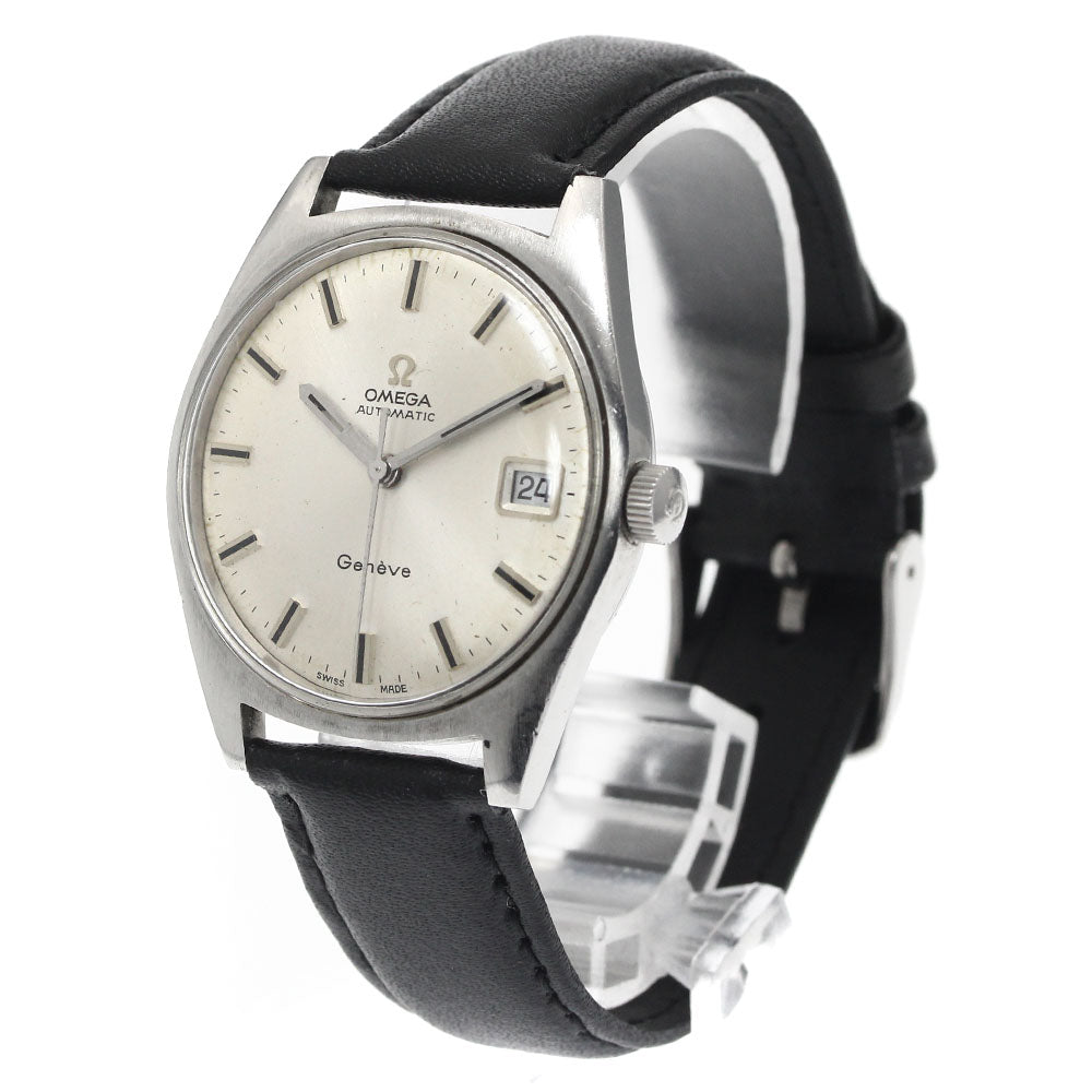 OMEGA Geneve 166.041 Cal.565 Date Silver Dial Automatic Men's Watch_883353