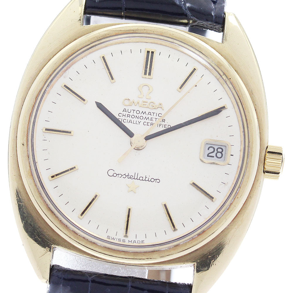 OMEGA Constellation 168.017 Date Cal.564 Silver Dial Automatic Men's Watch_883364