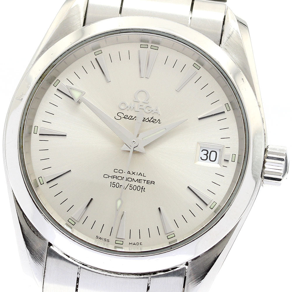 OMEGA Seamaster Aqua Terra 2504.30 Date Silver Dial Automatic Boy's Watch_883387