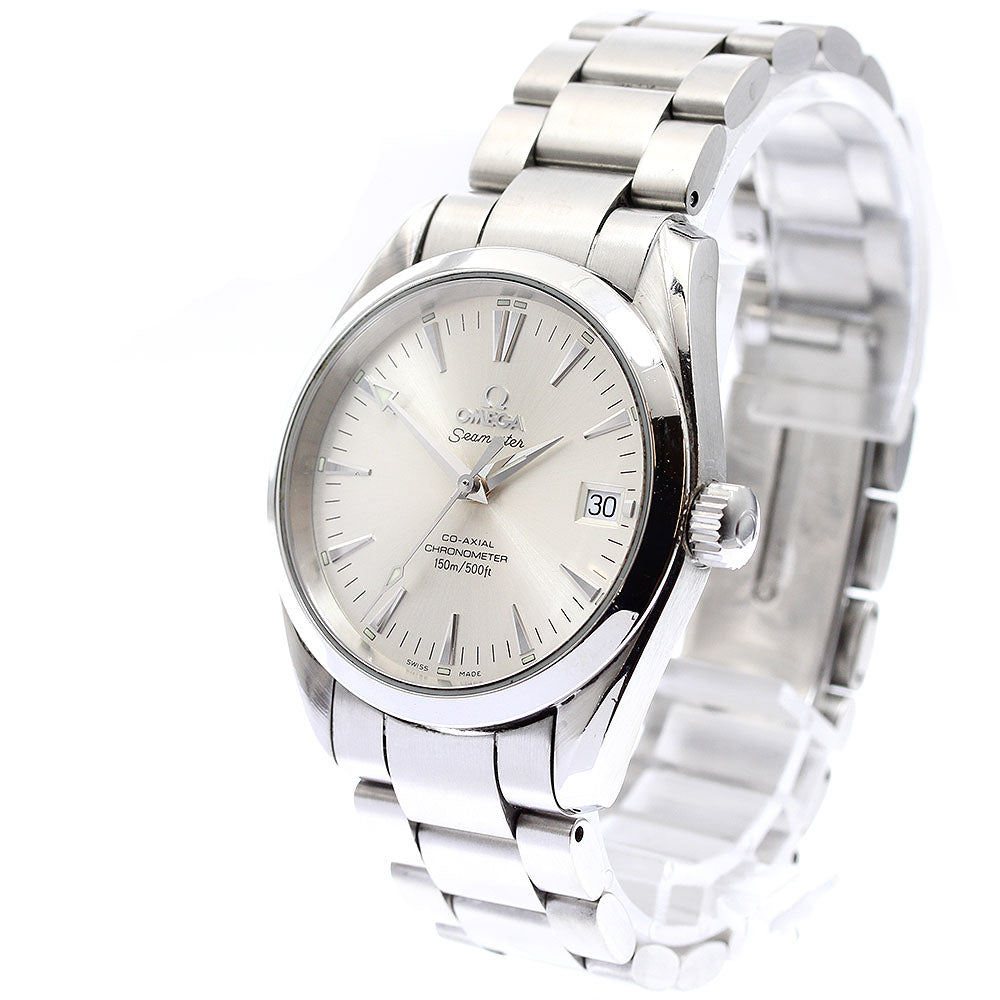 OMEGA Seamaster Aqua Terra 2504.30 Date Silver Dial Automatic Boy's Watch_883387