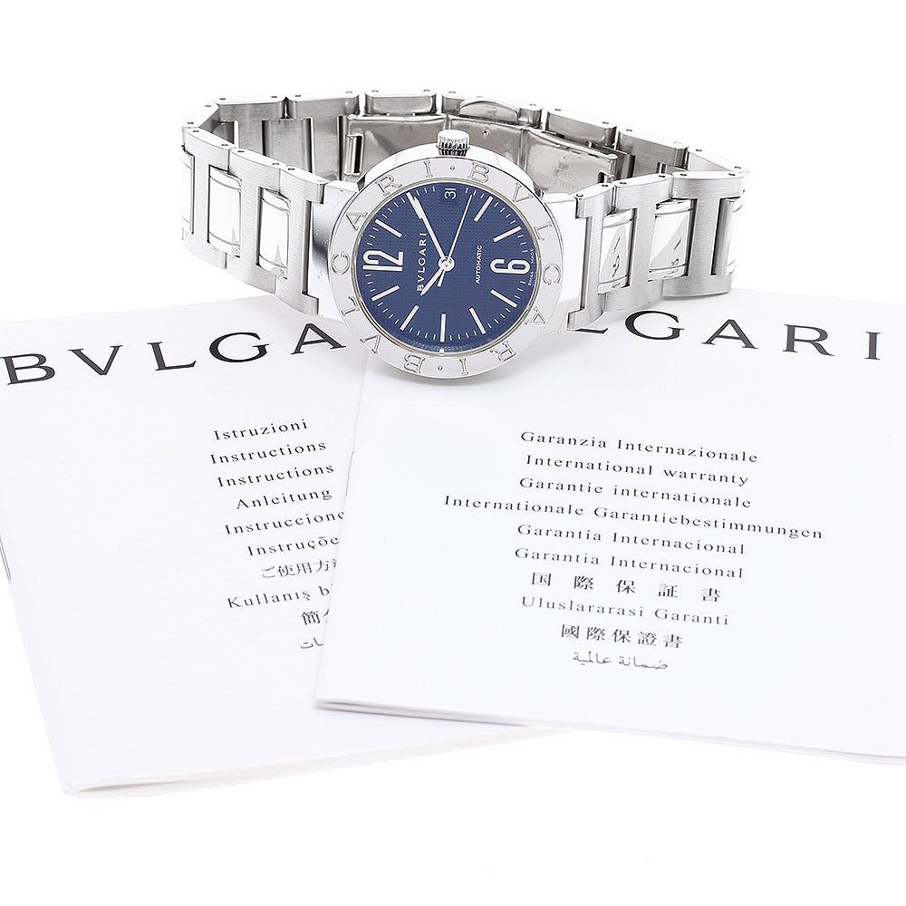 BVLGARI BVLGARIBVLGARI BB33SS Date black Dial Quartz Men's Watch_883389
