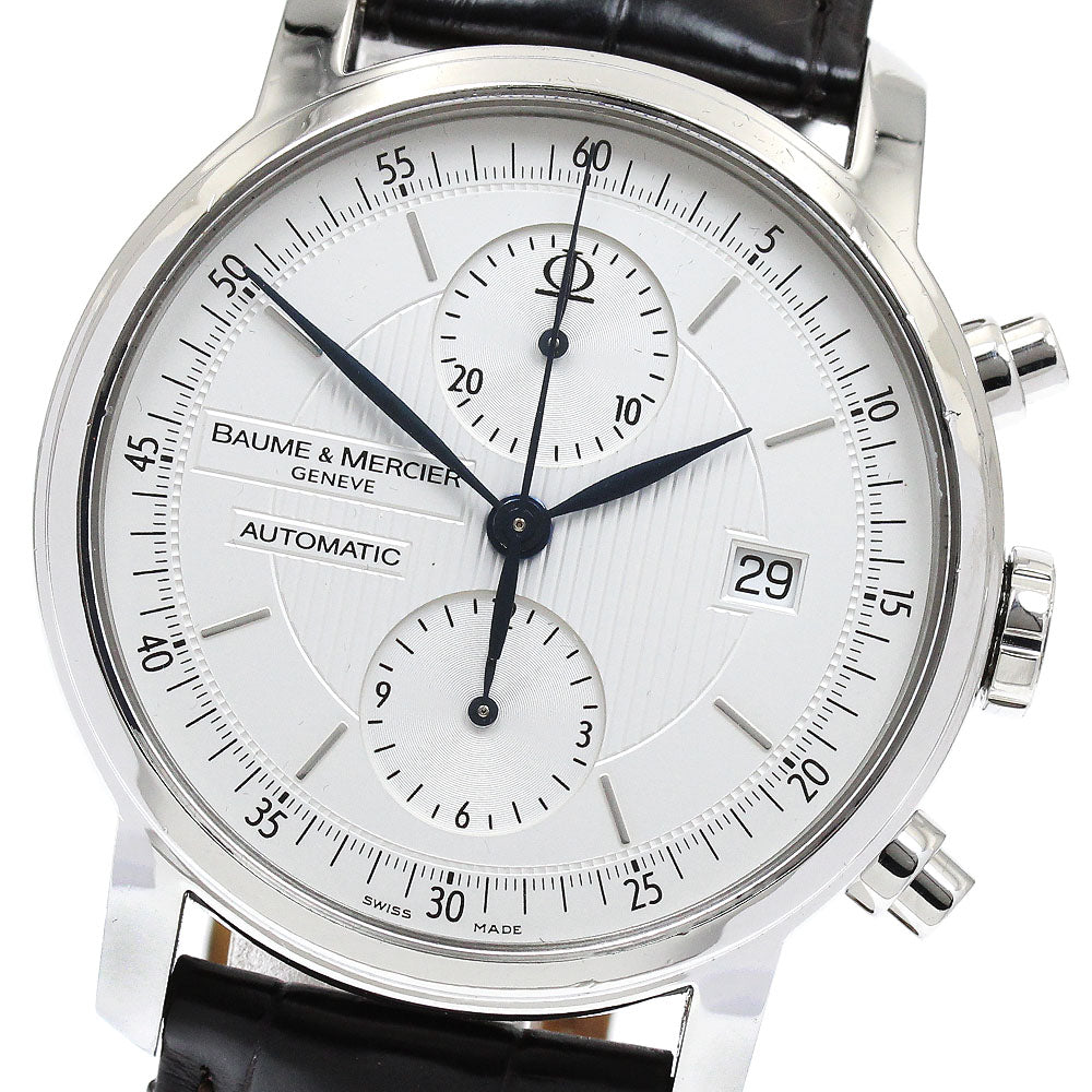Baume & Mercier Classima 65560/MOA08692 Chronograph Date Silver Dial Automatic Men's Watch_883392