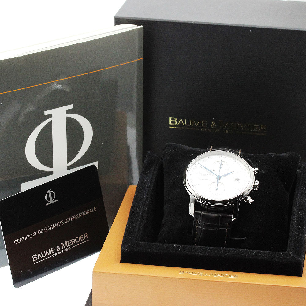 Baume & Mercier Classima 65560/MOA08692 Chronograph Date Silver Dial Automatic Men's Watch_883392