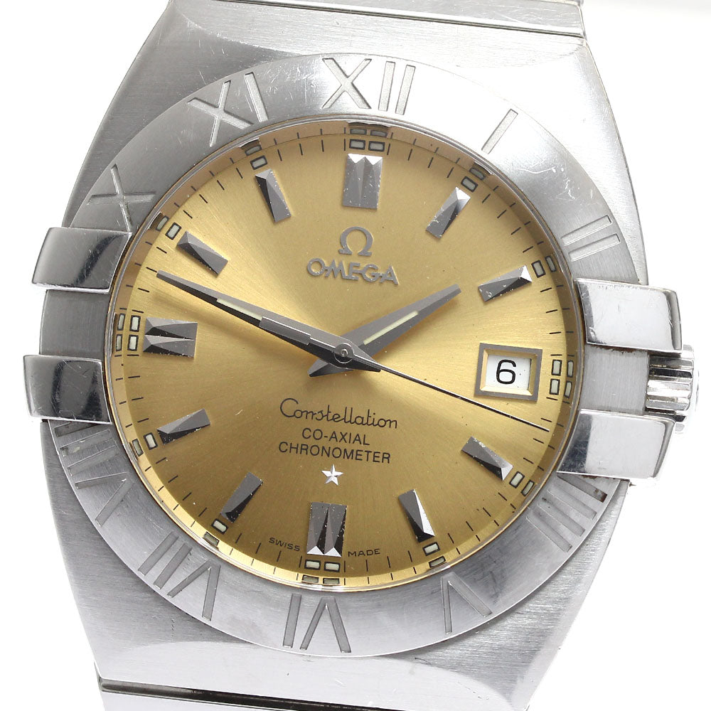OMEGA Constellation 1503.10 Date gold Dial Automatic Men's Watch_883395