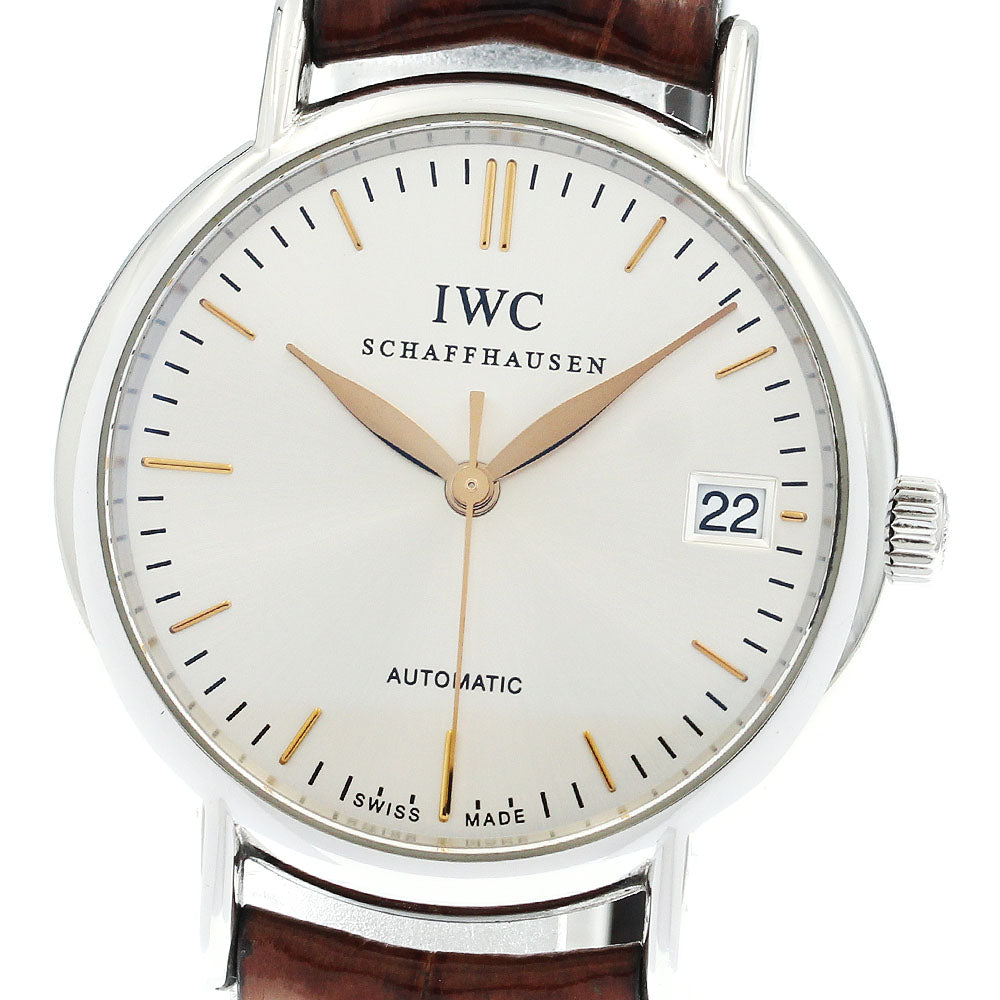 IWC SCHAFFHAUSEN Portofino IW356404 Date Automatic Boy's Watch_883398