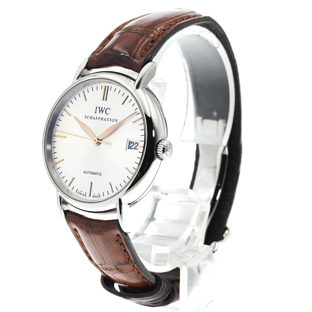 IWC SCHAFFHAUSEN Portofino IW356404 Date Automatic Boy's Watch_883398