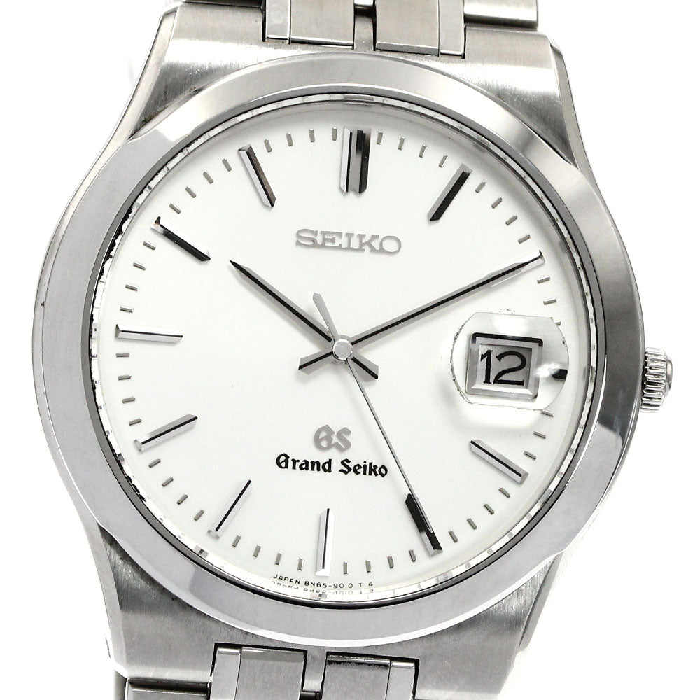 SEIKO Grand Seiko SBGG007/8N65-9010 Date Silver Dial Quartz Men's Watch_883399