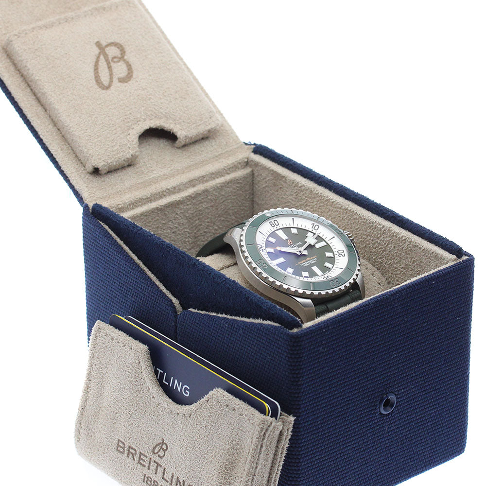 BREITLING Super Ocean Automatic 44 A17376 Green Dial Automatic Men's_883401