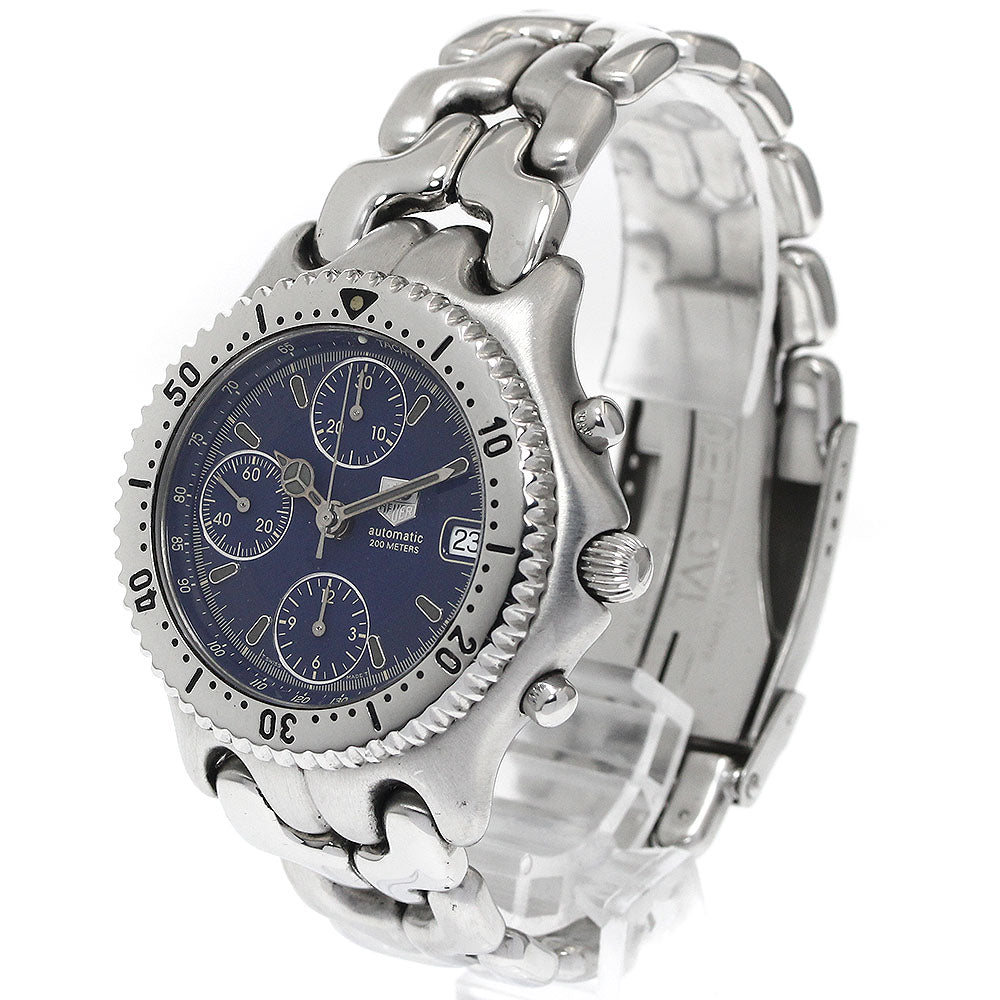 TAG HEUER S/el CG2111-R0 Chronograph Navy Dial Automatic Men's Watch_883402