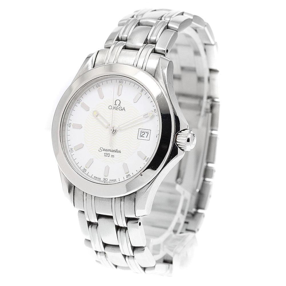 OMEGA Seamaster120 2511.21 Date white Dial Quartz Men's Watch_883412