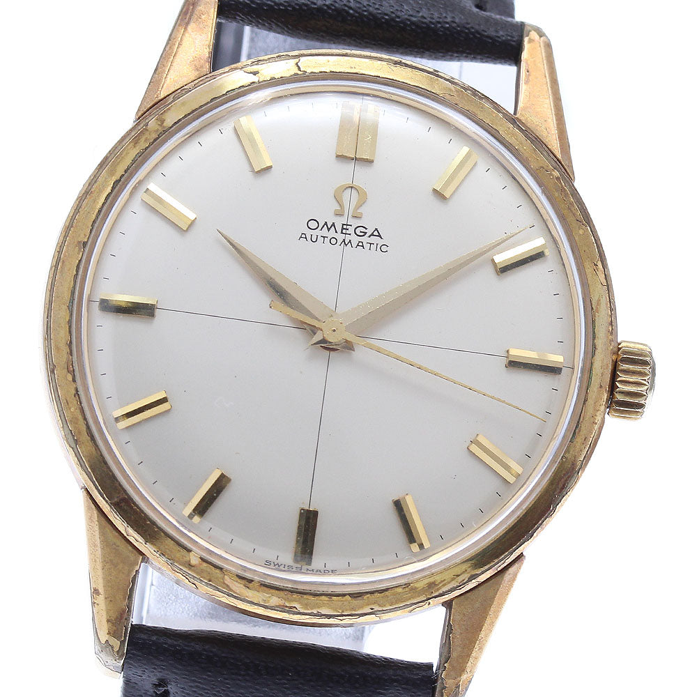 OMEGA 14753-61 Vintage Cal.552 Silver Dial Automatic Men's Watch_883415