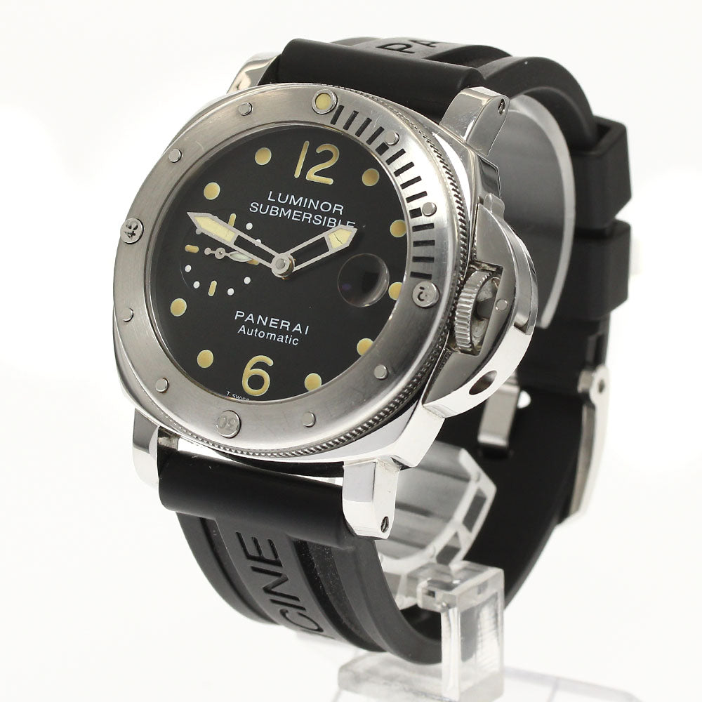 PANERAI Luminor Submersible PAM00024 Small seconds black Dial Automatic Men's Watch_883423