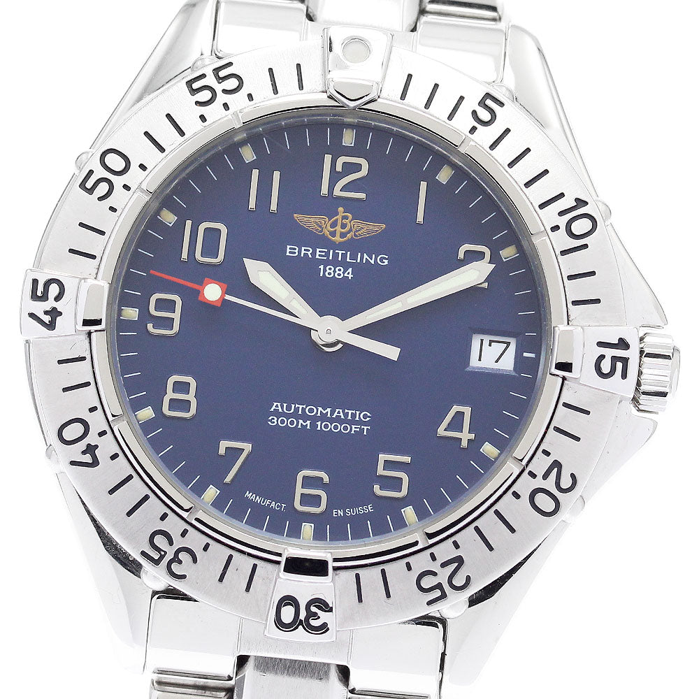 BREITLING Colt Ocean A17035 Date Navy Dial Automatic Men's Watch_883434