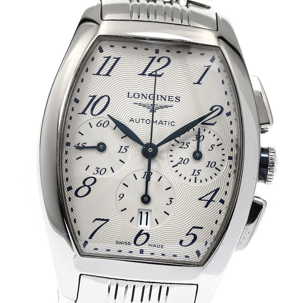LONGINES Evidenza L2.156.4 Chronograph Silver Dial Automatic Men's Watch_883453