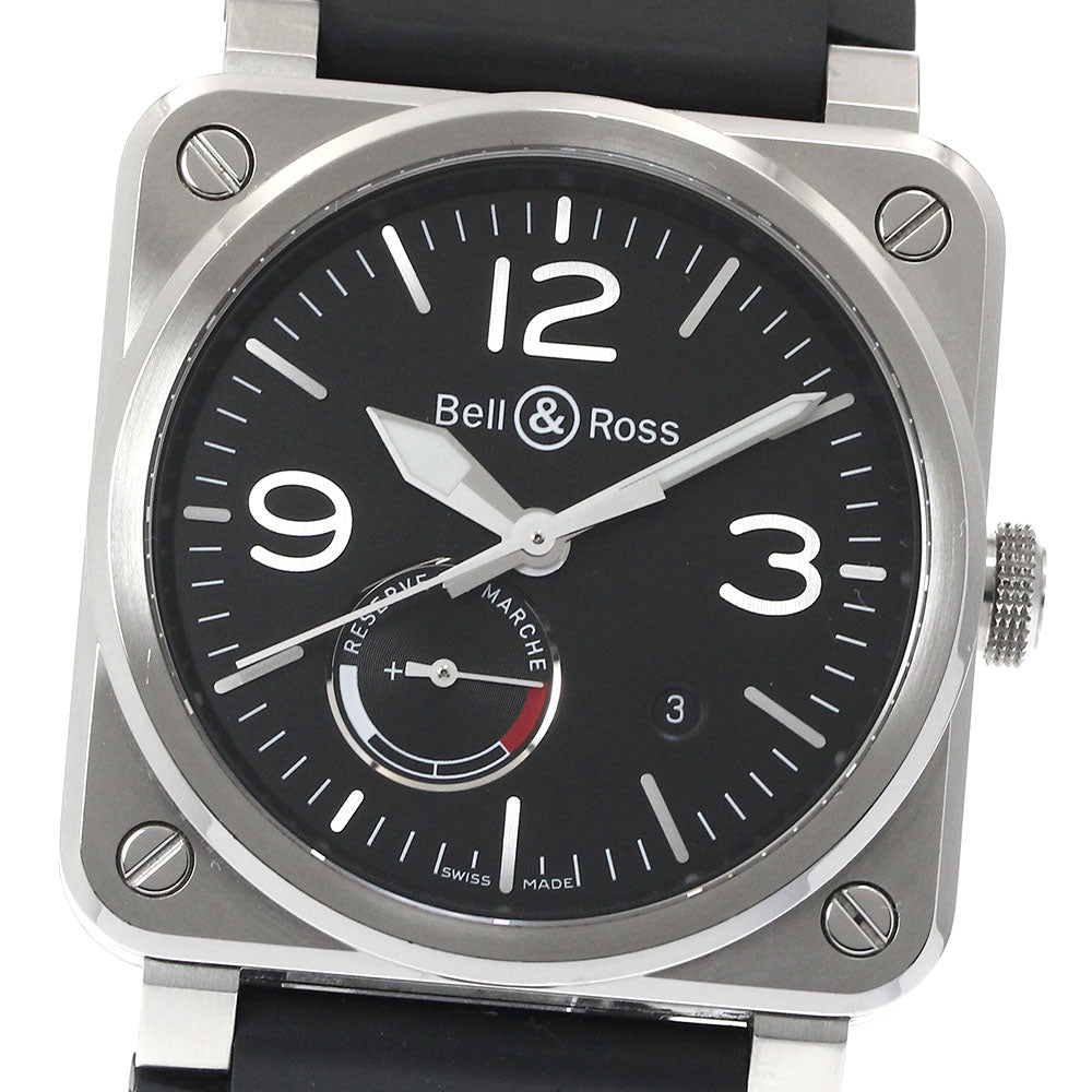 Bell＆Ross Aviation BR03-97 Date power reserve black Dial Automatic Men's Watch_883468
