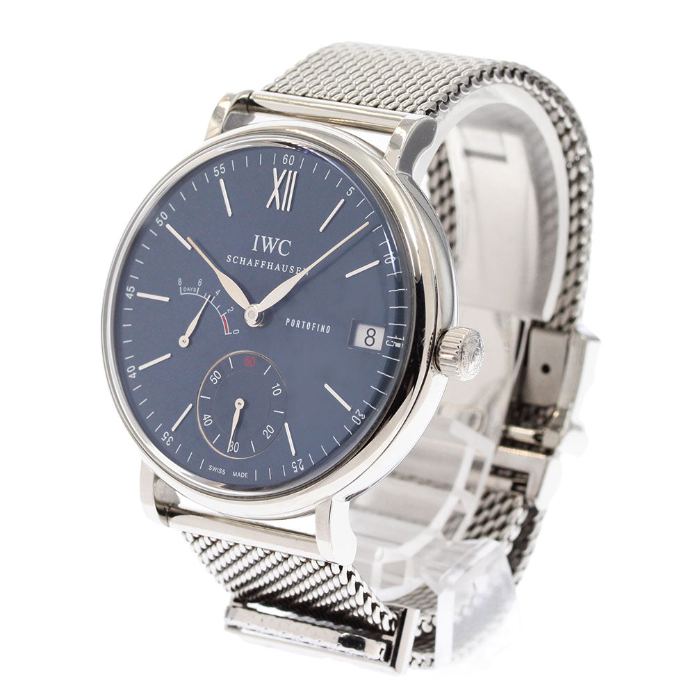 IWC SCHAFFHAUSEN Portofino Handwind 8 Days IW510106 Hand Winding Men's_883487