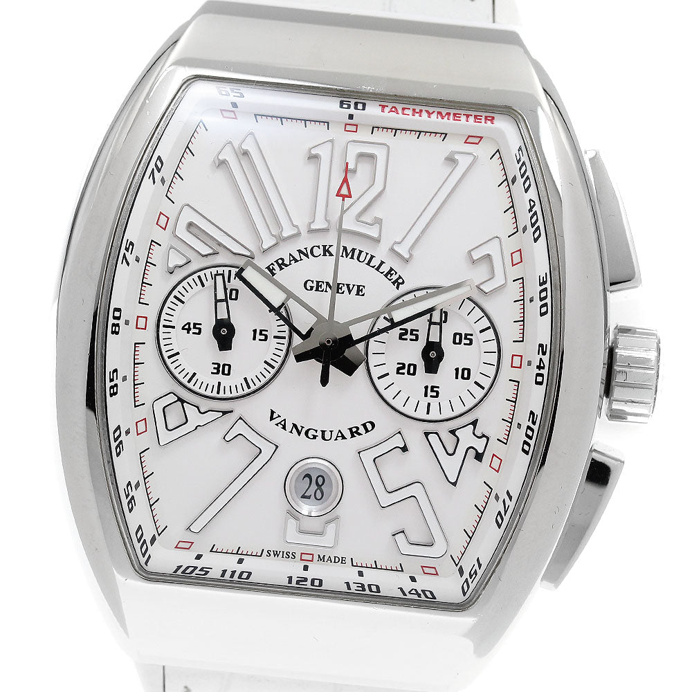 FRANCK MULLER Vanguard V45CCDTACBC Chronograph white Dial Automatic Men's Watch_883491