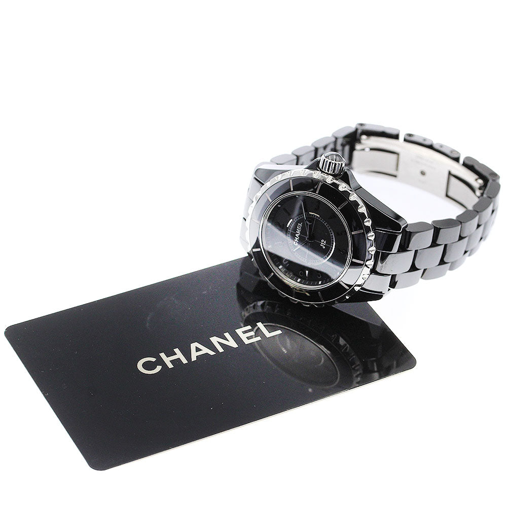 CHANEL J12 H3828 Intense black black Dial Quartz Ladies Watch_883529
