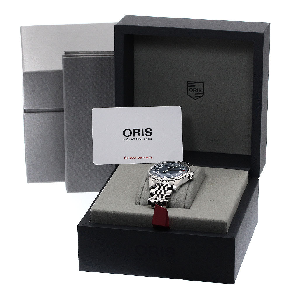 ORIS Big Crown Pointer Date 01 754 7741 4065 blue Dial Automatic Men's Watch_883552