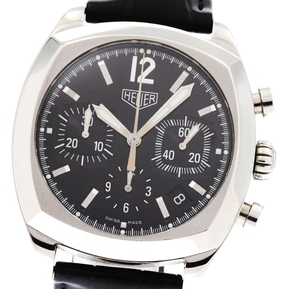 Heuer Monza CR2110 Chronograph black Dial Automatic Men's Watch_883563