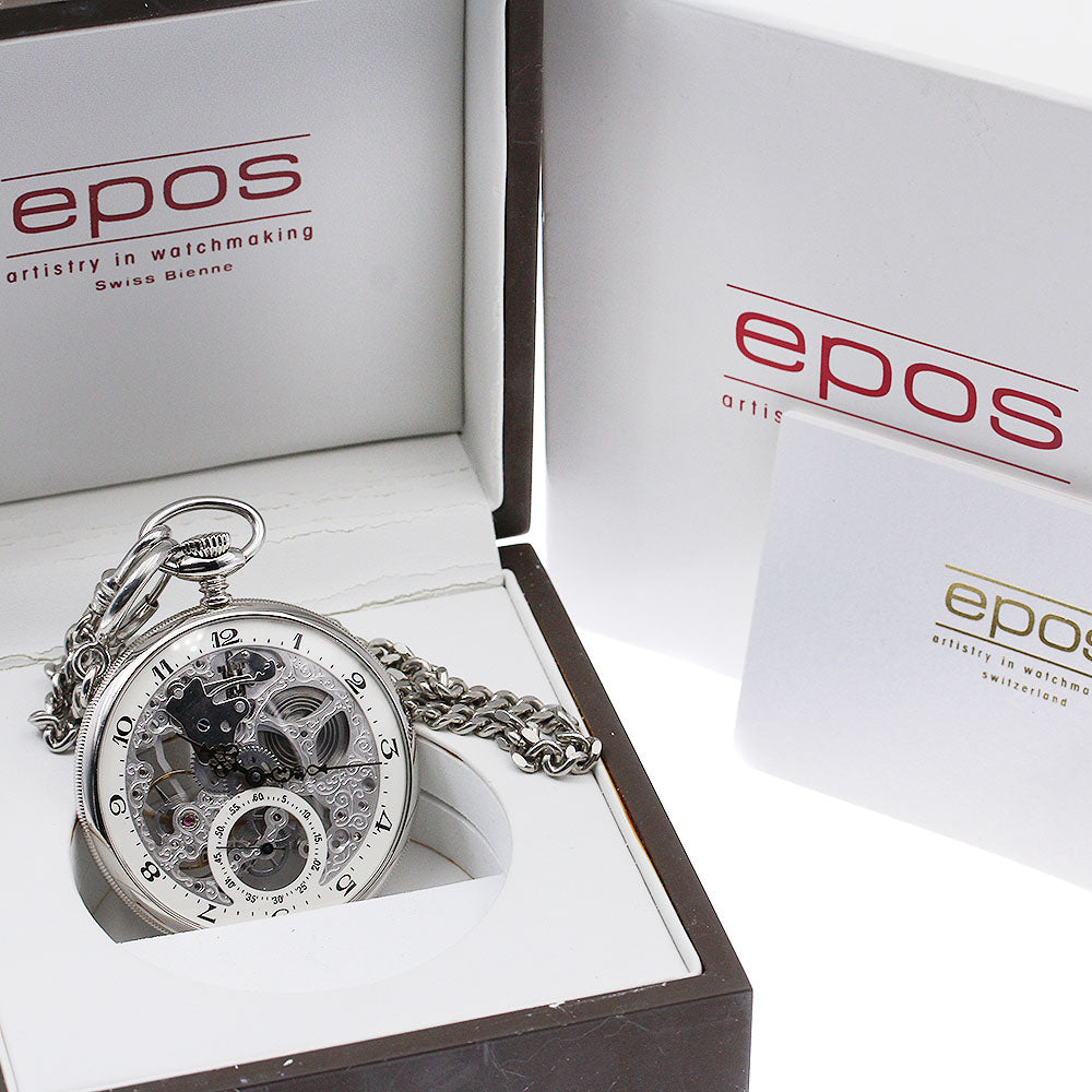EPOS Pocket watch Small seconds skeleton Dial Hand Winding Men's Pocket_883564