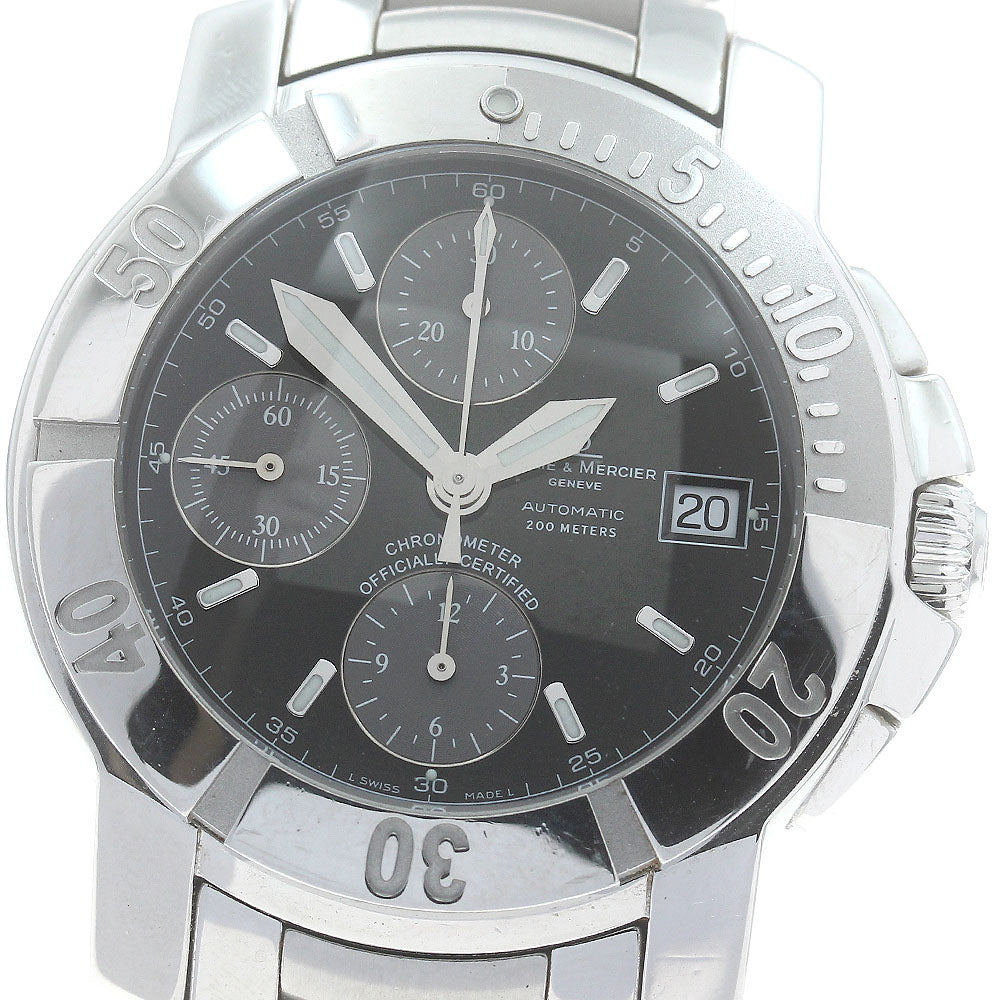 Baume & Mercier Cape Land 65352 Chronograph black Dial Automatic Men's_883566