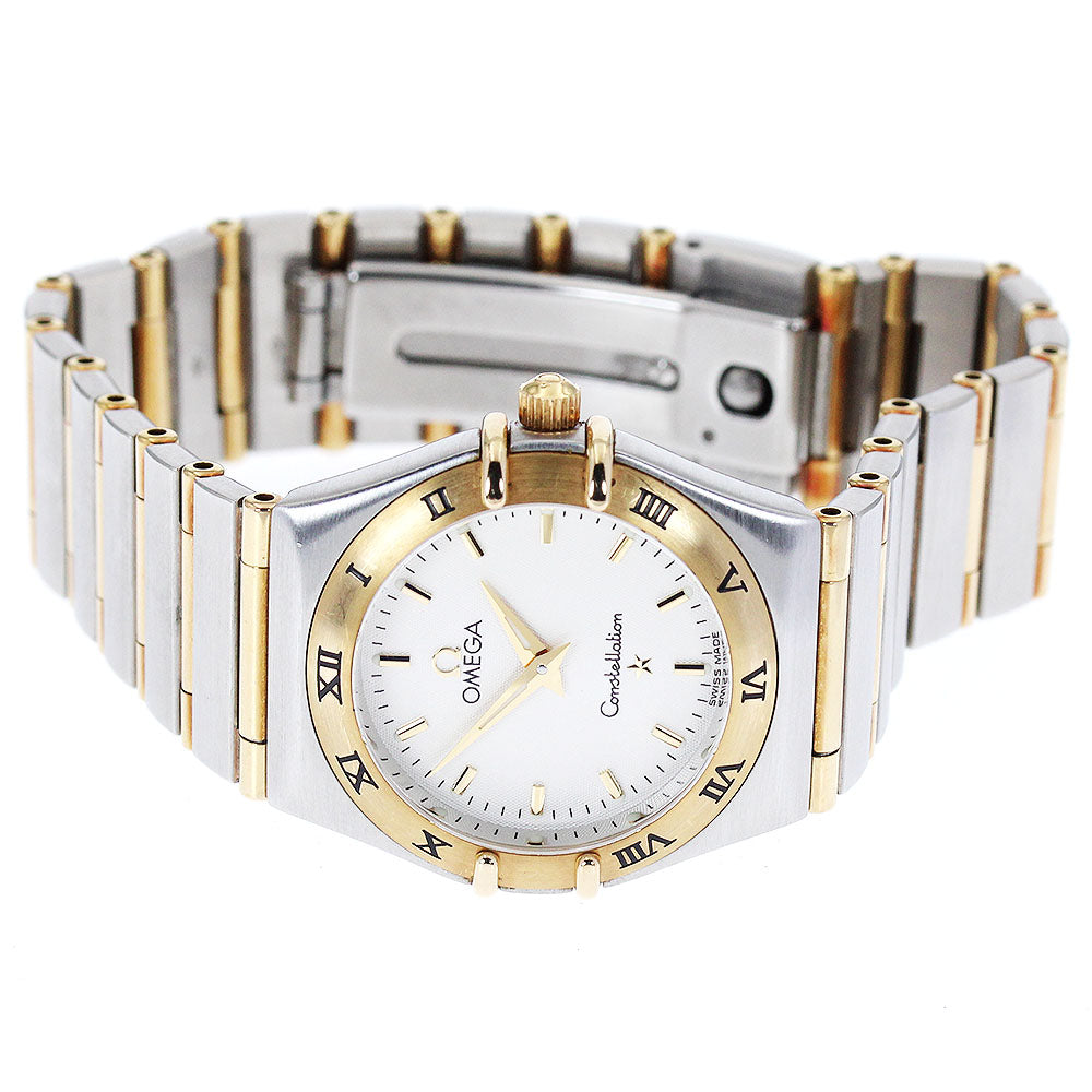 OMEGA Constellation 1272.30 Full bar white Dial Quartz Ladies Watch_883580