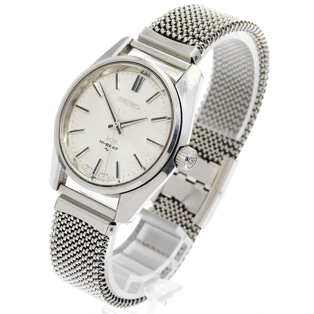 SEIKO King Seiko High Beat 45-7000 Silver Dial Hand Winding Men's Watch_883590