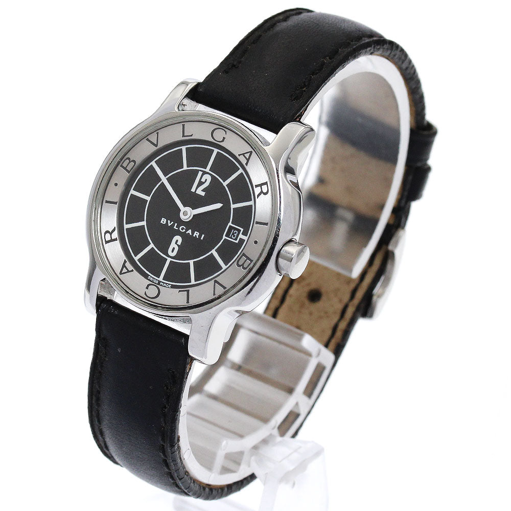 BVLGARI Solo tempo ST29S Date black Dial Quartz Ladies Watch_883597