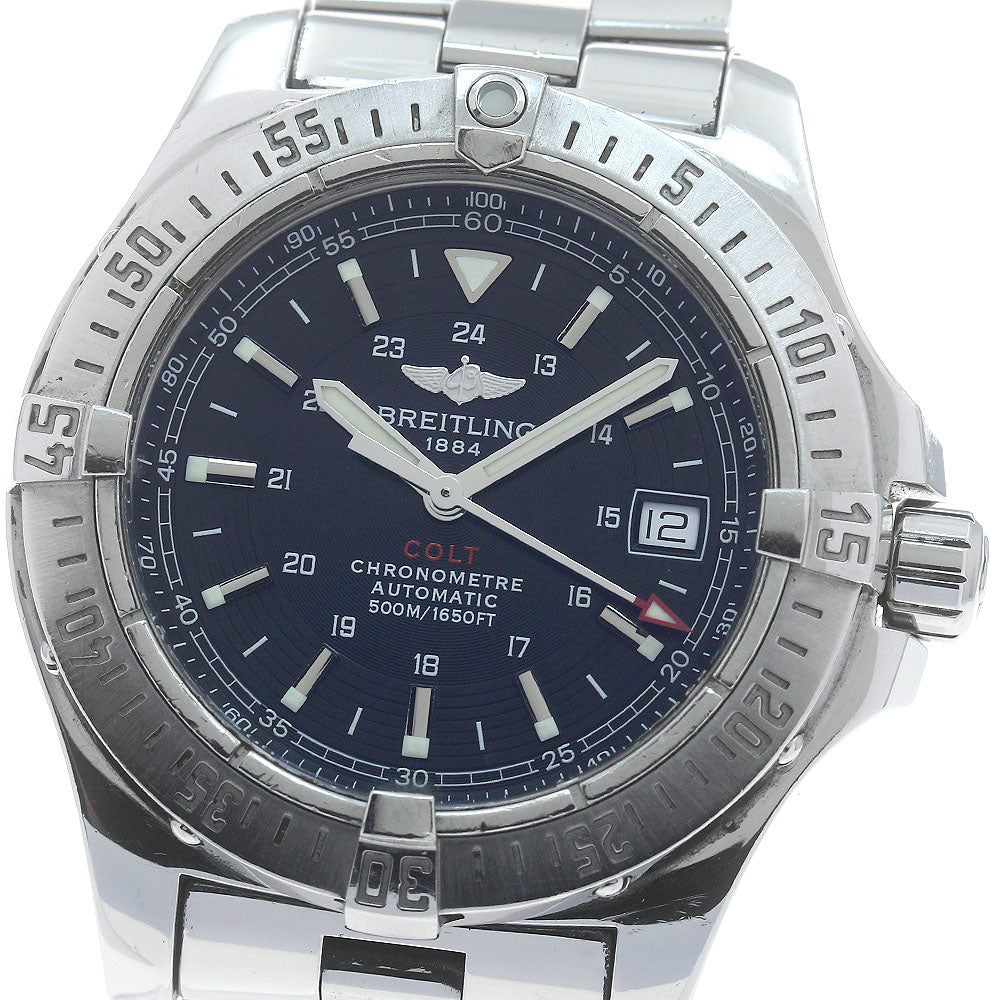 BREITLING Colt A17380 Date black Dial Automatic Men's Watch_883637