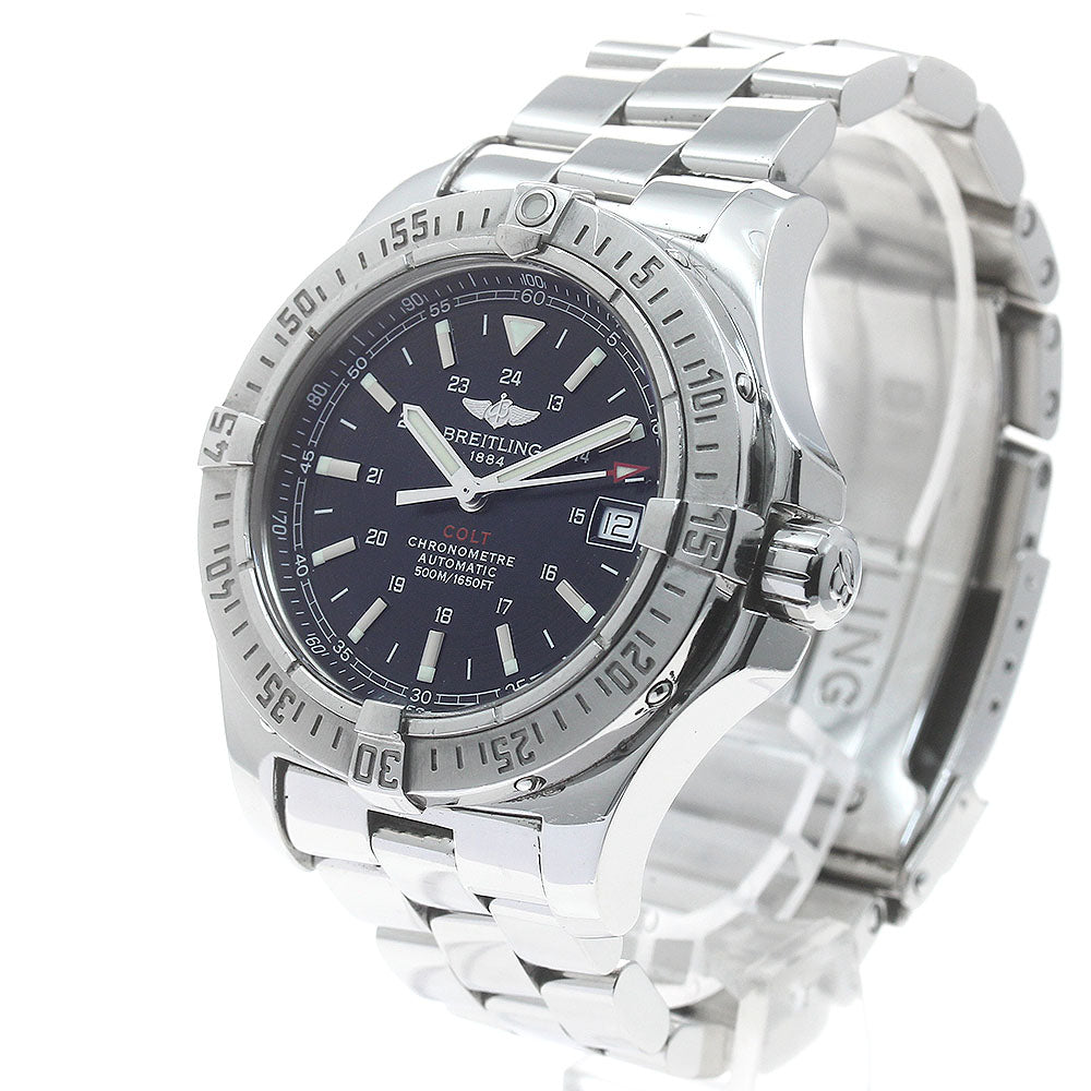 BREITLING Colt A17380 Date black Dial Automatic Men's Watch_883637