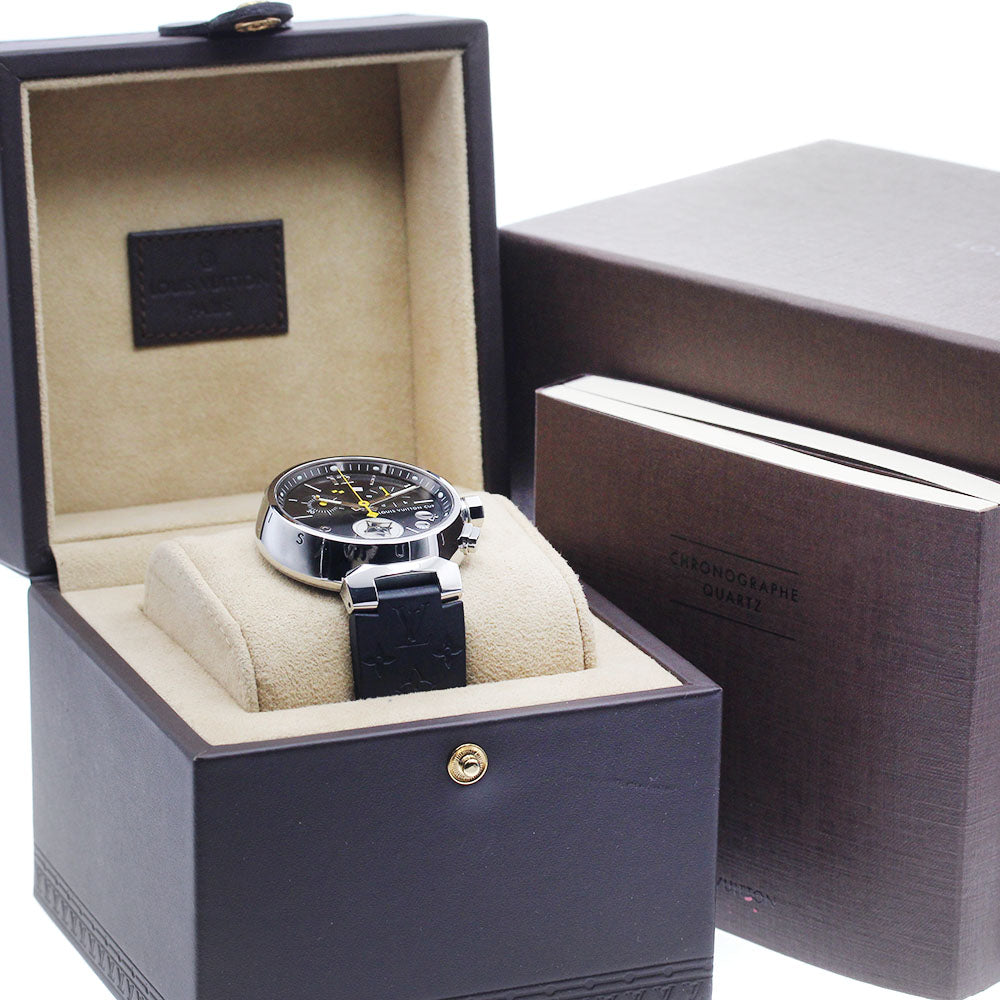 LOUIS VUITTON Tambour Lovely Cup Q11BG Date Chronograph QZ Men's Watch_883647
