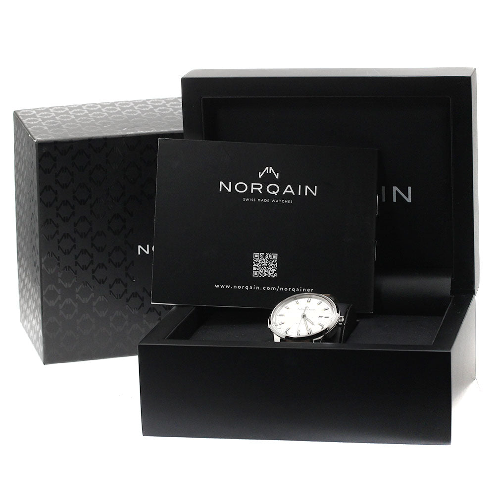 NORQAIN Freedom 60 N2000S02A/S201/20EO.18S Silver Dial Automatic Men's_883649