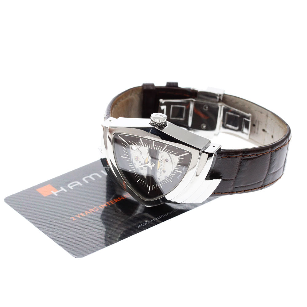 HAMILTON Ventura Auto H24515591 Brown / skeleton Dial Automatic Men's Watch_883658