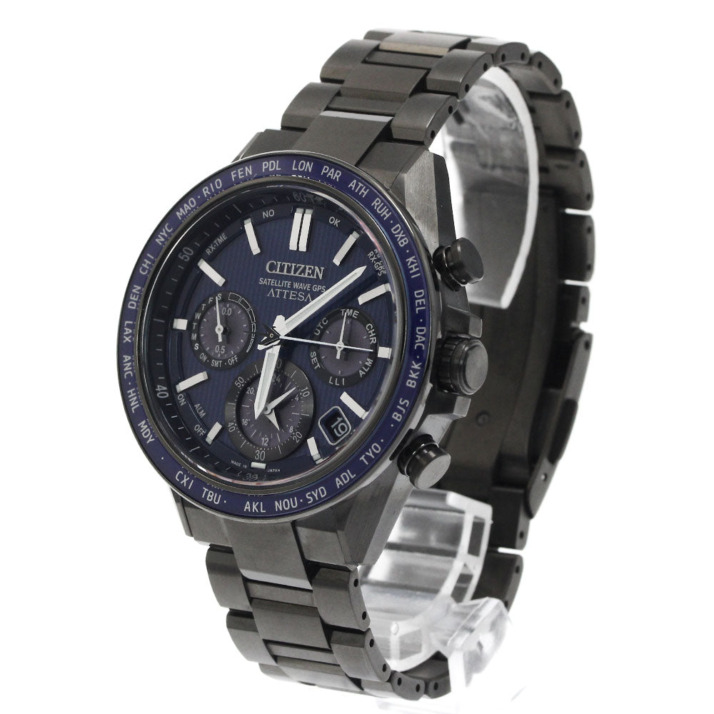 CITIZEN Attesa ACT Line CC4059-64L/F950-0029S09 Solar Powered Radio Men's_883668