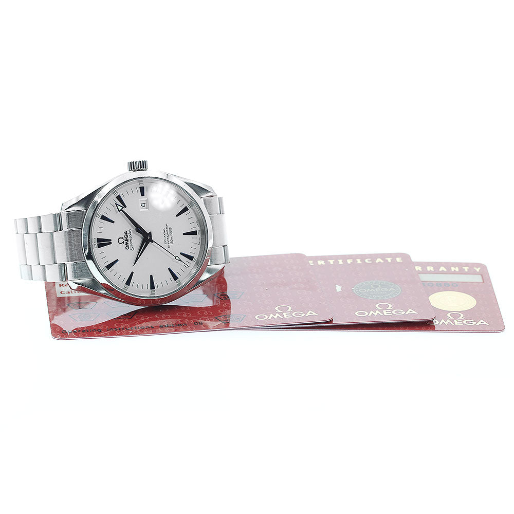 OMEGA Seamaster Aqua Terra Coaxial 2502.33 Silver Dial Automatic Men's_883688