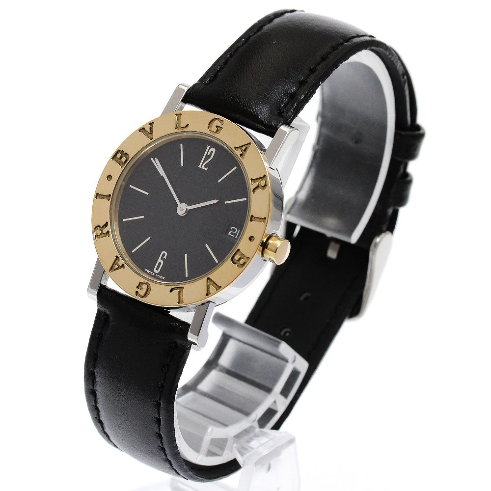 BVLGARI BVLGARIBVLGARI BB30SGLD YG bezel date Quartz Boy's Watch_883690