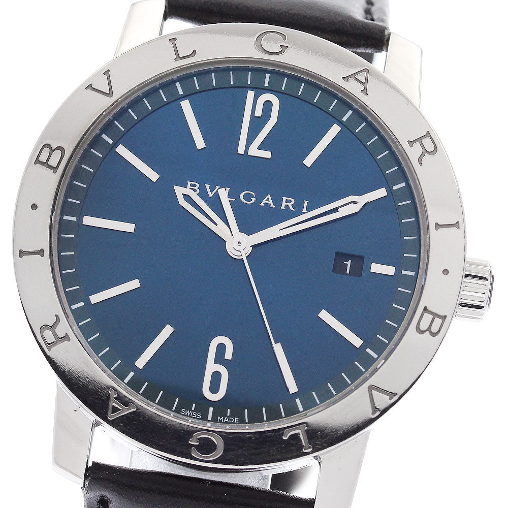 BVLGARI BVLGARIBVLGARI BB41S Date blue Dial Automatic Men's Watch_883694