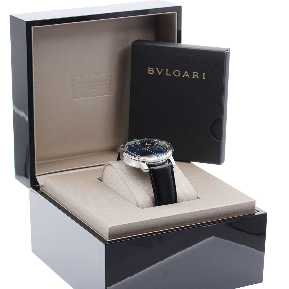 BVLGARI BVLGARIBVLGARI BB41S Date blue Dial Automatic Men's Watch_883694