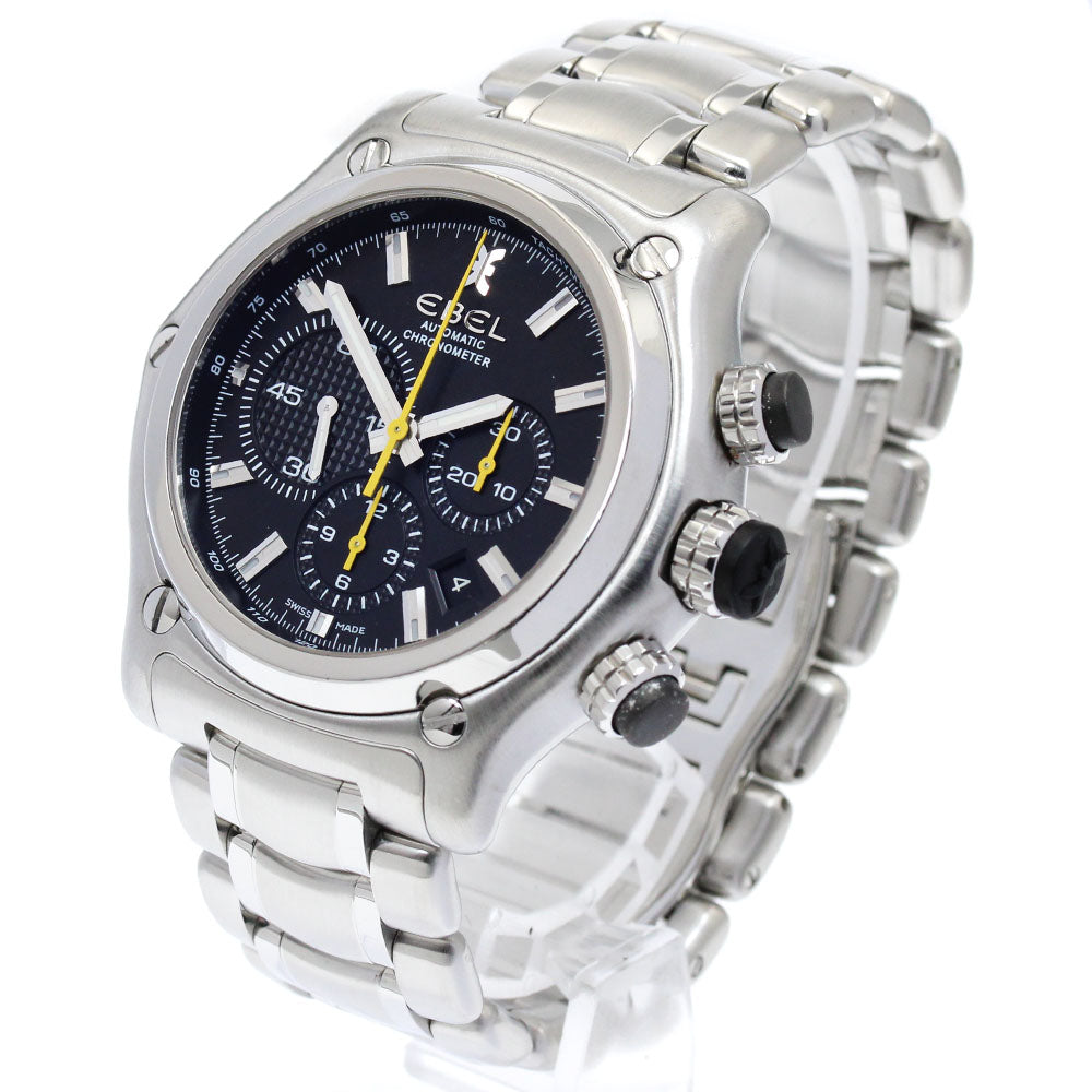 EBEL 1911 BTR 9137L72/5360 Chronograph black Dial Automatic Men's Watch_883721
