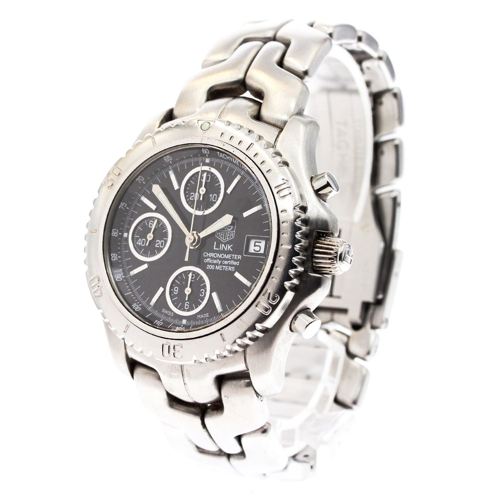 TAG HEUER Link CT5111 Chronograph black Dial Automatic Men's Watch_883722