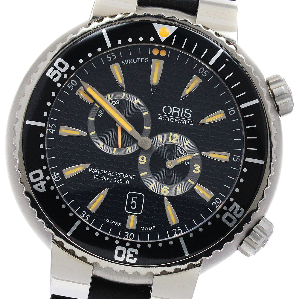 ORIS Divers Regulateur 649 7610 Date black Dial Automatic Men's Watch_883728