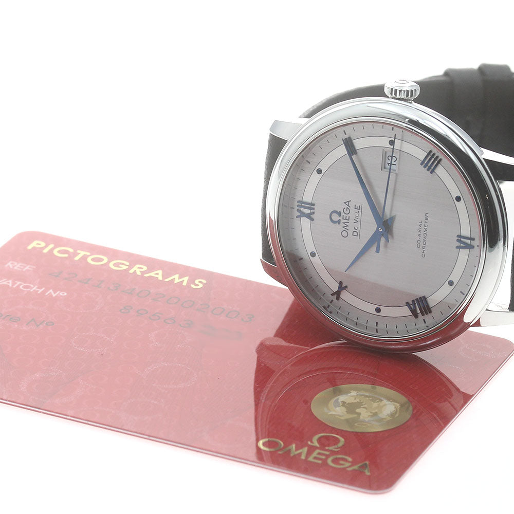 OMEGA De Ville Prestige 424.13.40.20.02.003 Coaxial Automatic Men's Watch_883734